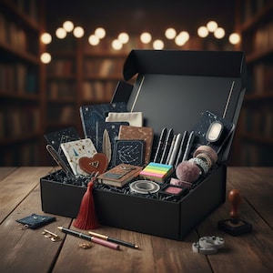 caja misteriosa para amantes de los libros