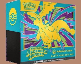 Pokémon TCG: Mega Evolution-Ascended Heroes Pokémon Center Elite Trainer Box