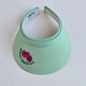 Vintage Green Visor - Etsy display picture 2