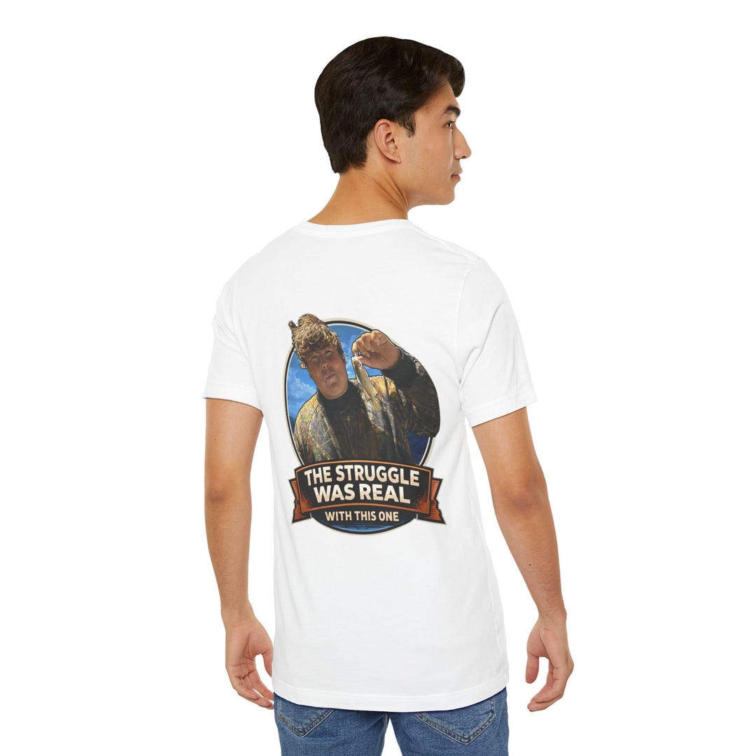 The Struggle Was Real Photo Tee T-shirt | Vintage Badge Graphic - Etsy