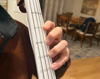 Cellophan-Griffbrett, Geographie-Karte (Originalgröße 4/4)