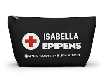 Personalized EpiPen Case: Custom Allergy Pouch for Kids & Adults