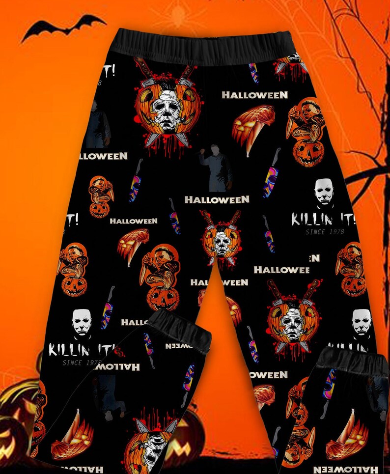 Halloween 4 Pajamas Set for Adult Michael Myers Pajamas Set Etsy