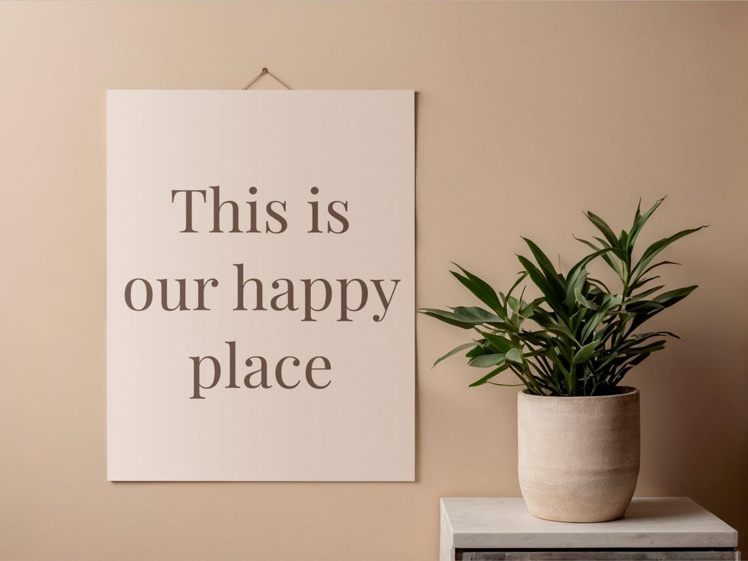 Neutral Printable Wall Art Quotes Set of 3 | Minimal Home Decor ...