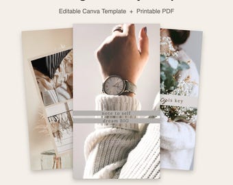 100 Instagram Story Templates | Editable Canva Template | Instagram Story Pack | Content Creator Templates | Instant Download