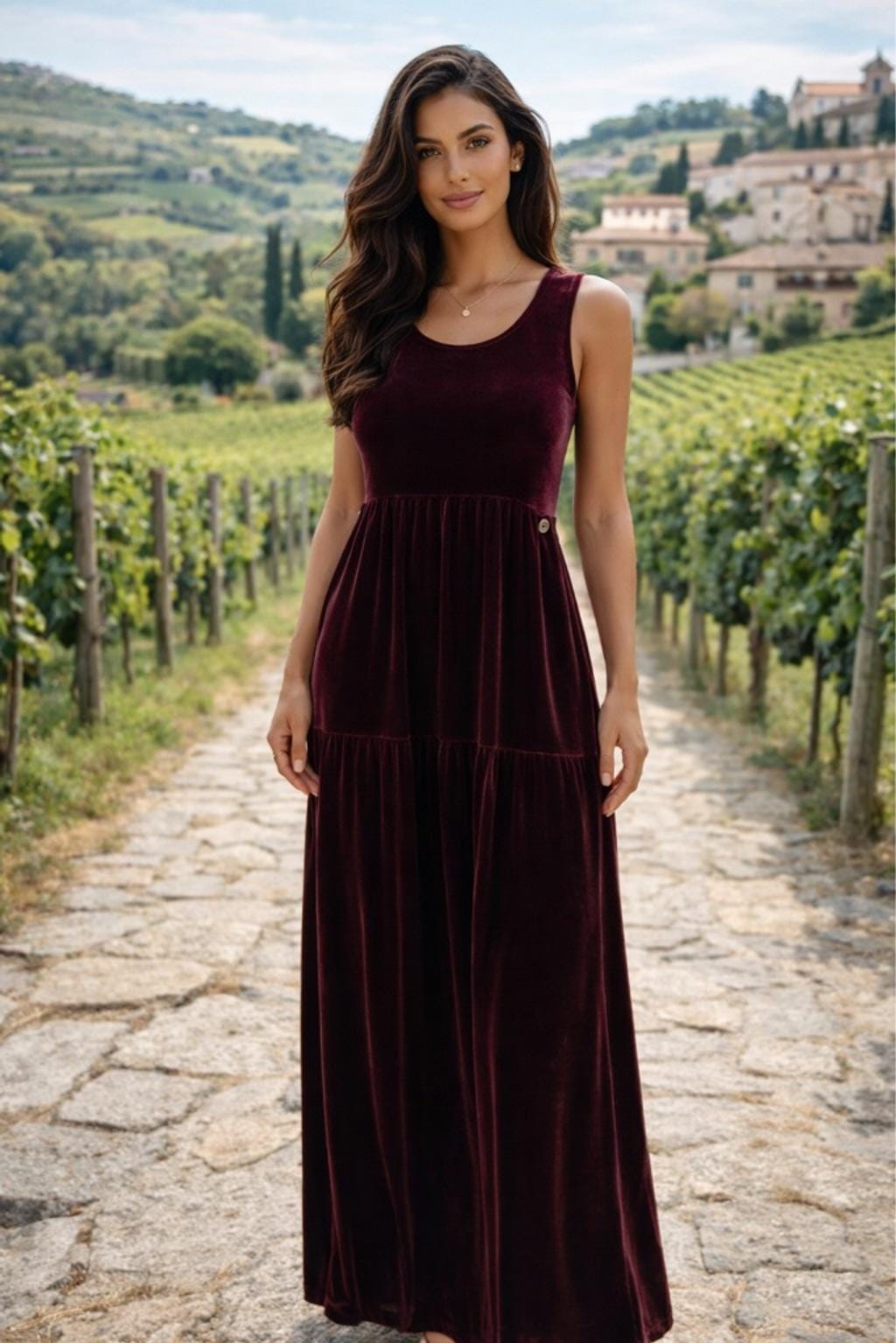 plus size burgundy bodycon dress Final Sale Plus Size Collar Faux Wrap Drawstring Ruched Mini BodyCon Dress in Black Tan Burgundy and Ivory main image 0