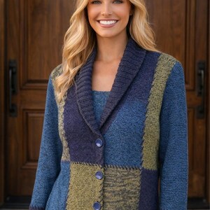トップス ALLISON BROWN Rustic Farm Knit Cardigan Allison Cardigan - Etsy