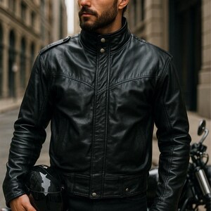 Berman's Leather Jacket - Etsy