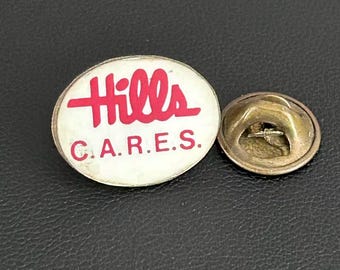 Vintage Hills Department Store Pin CARES Employee Lapel Pin