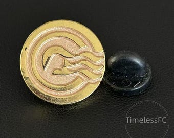 ヴィンテージジュエリー プリンセスクルーズ キャプテンズサークル ゴールドトーン ラペルピンブローチ