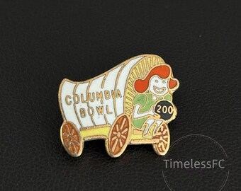 ヴィンテージジュエリー コロンビアボウル200クラブ ボウリングアワード ラペルピンブローチ