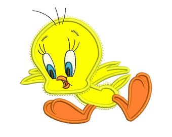 Tweety Applique Design - 3 SIZES