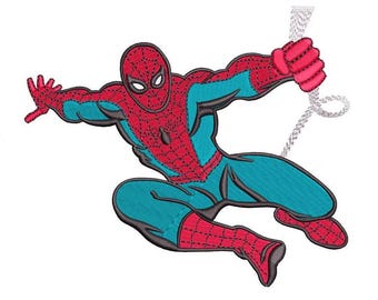 Spiderman Embroidery Design #4 - 3 SIZES
