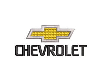 Wzór haftu Chevrolet – 4 ROZMIARY
