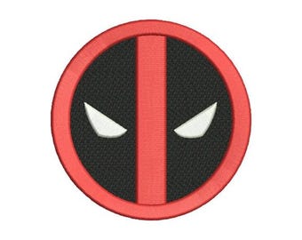 Deadpool Embroidery Design - 4 SIZES