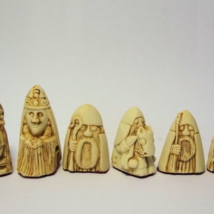 Druids  LATEX CHESS MOULDS/Molds (9)