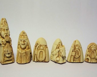 Druids  LATEX CHESS MOULDS/Molds (9)