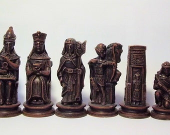 Egyptian (2)   LATEX CHESS MOULDS/Molds (9)