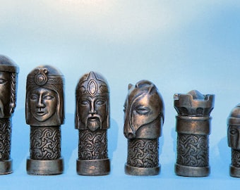 Celtic LATEX CHESS MOULDS/ Molds (9)