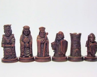 Small Medieval    LATEX CHESS MOULDS/Molds (9)