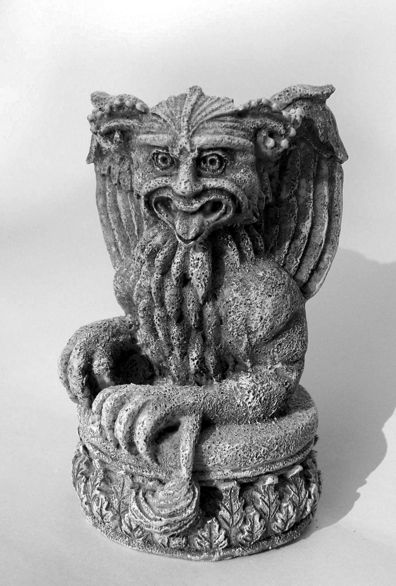 Gargoyle No 9 latex Mould/ Mold. Etsy