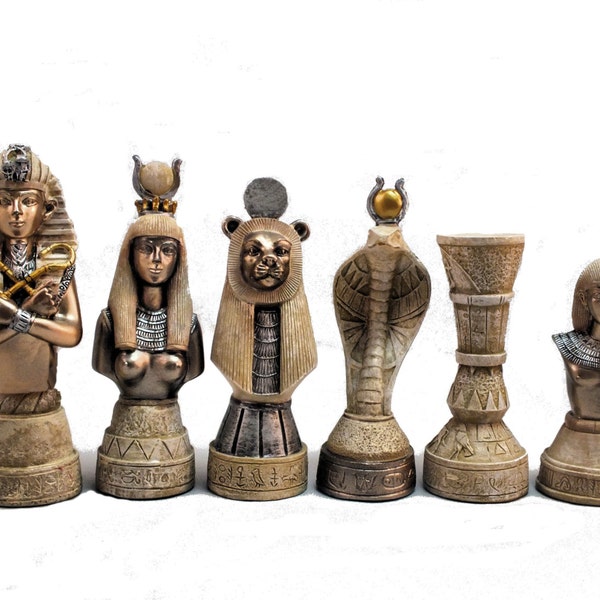 Egyptian LATEX CHESS MOULDS/Molds (9)