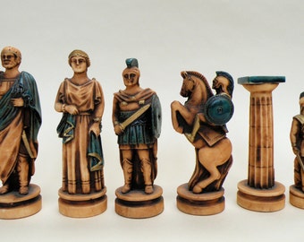 Special Offer Price Chess Set Louis Xiv Design in an Aged 