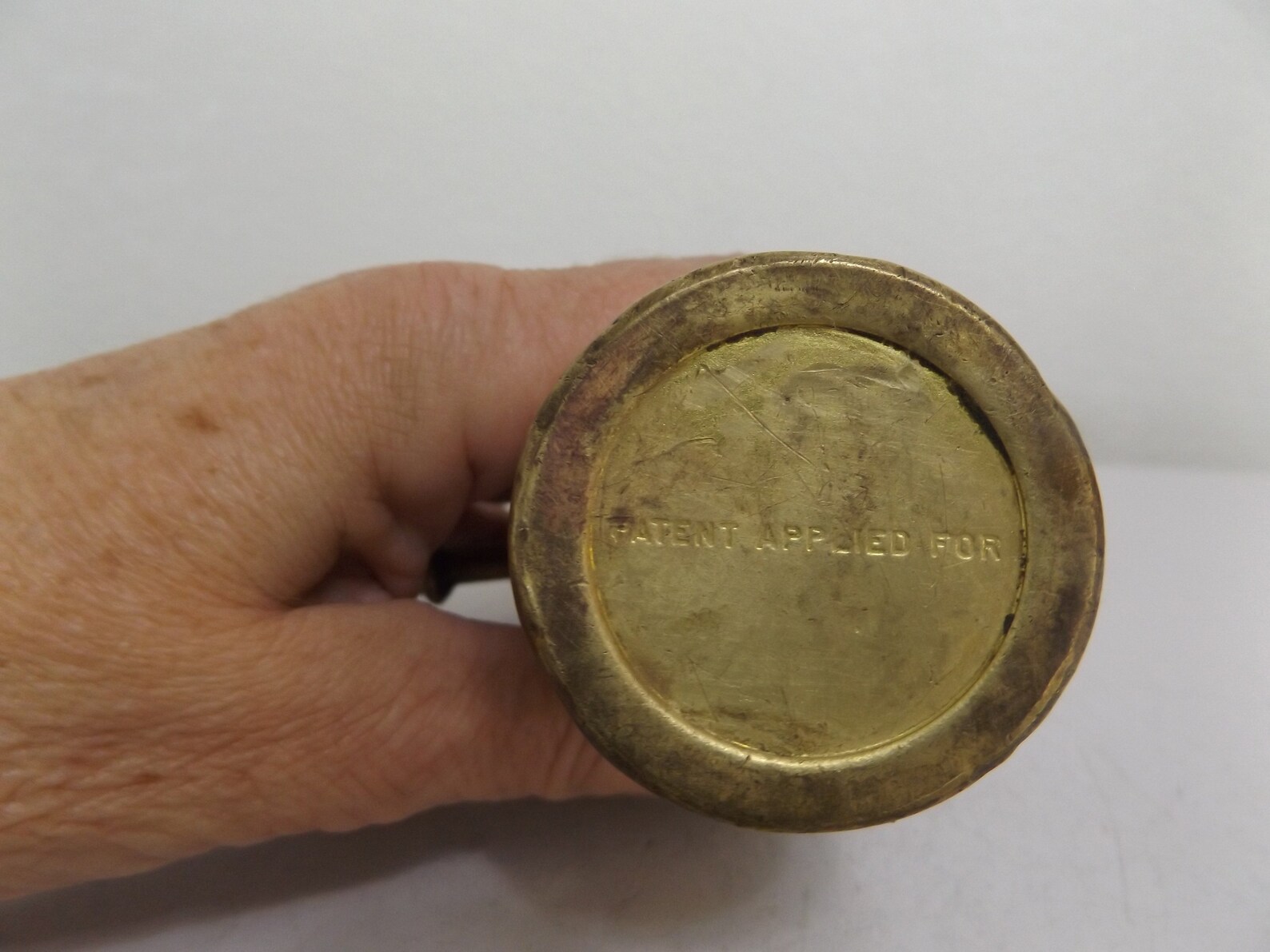 Vintage Antique Metal Oil Can Hand Pump Oil Can Hand Held Etsy