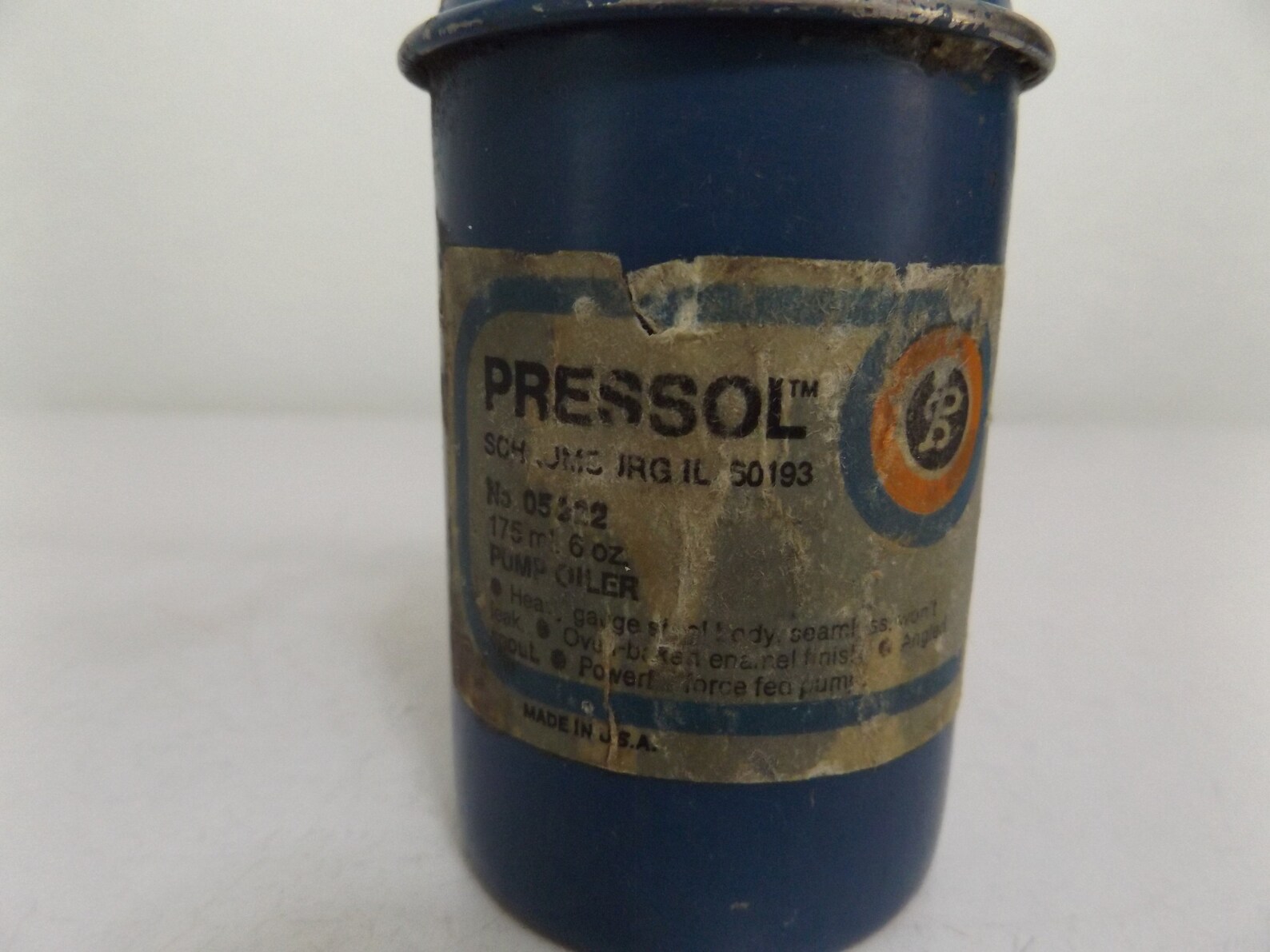 Vintage Antique Metal Oil Can Hand Pump Oil Can Hand Held Etsy