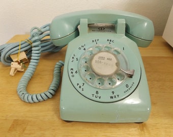 Vintage Rotary Telephone Bell System Western Electric Landline Phone