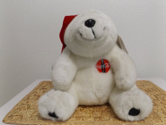 coca cola bear plush