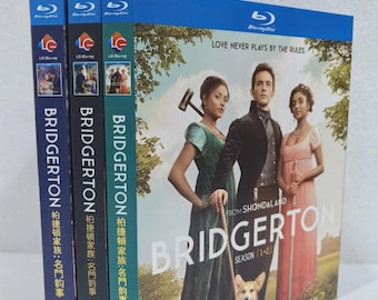 Bridgerton Saison 1-4 (2020-2026) 6-Disc neues versiegeltes Box-Set
