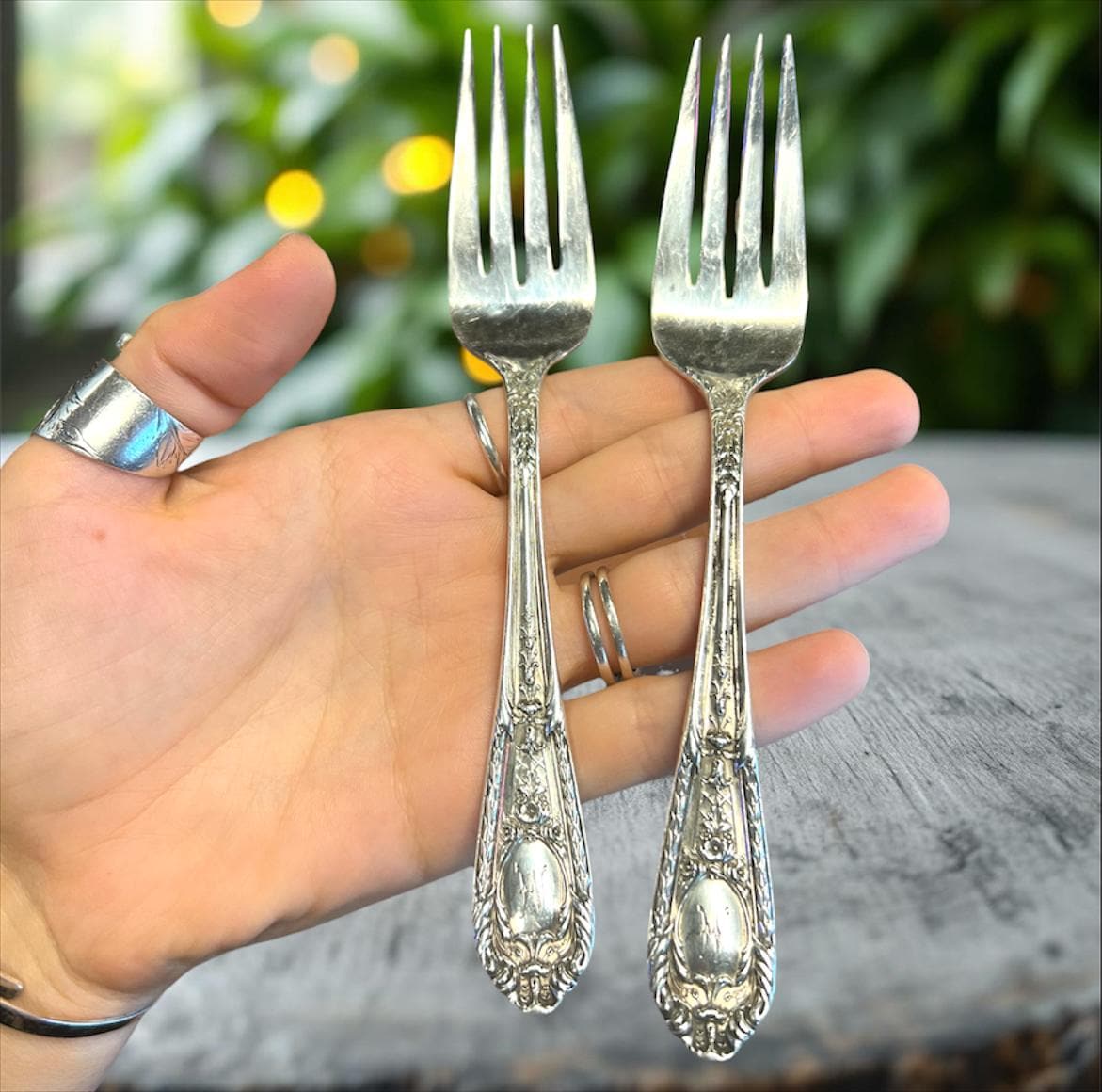 925 Sterling Silver Flatware Set - Etsy