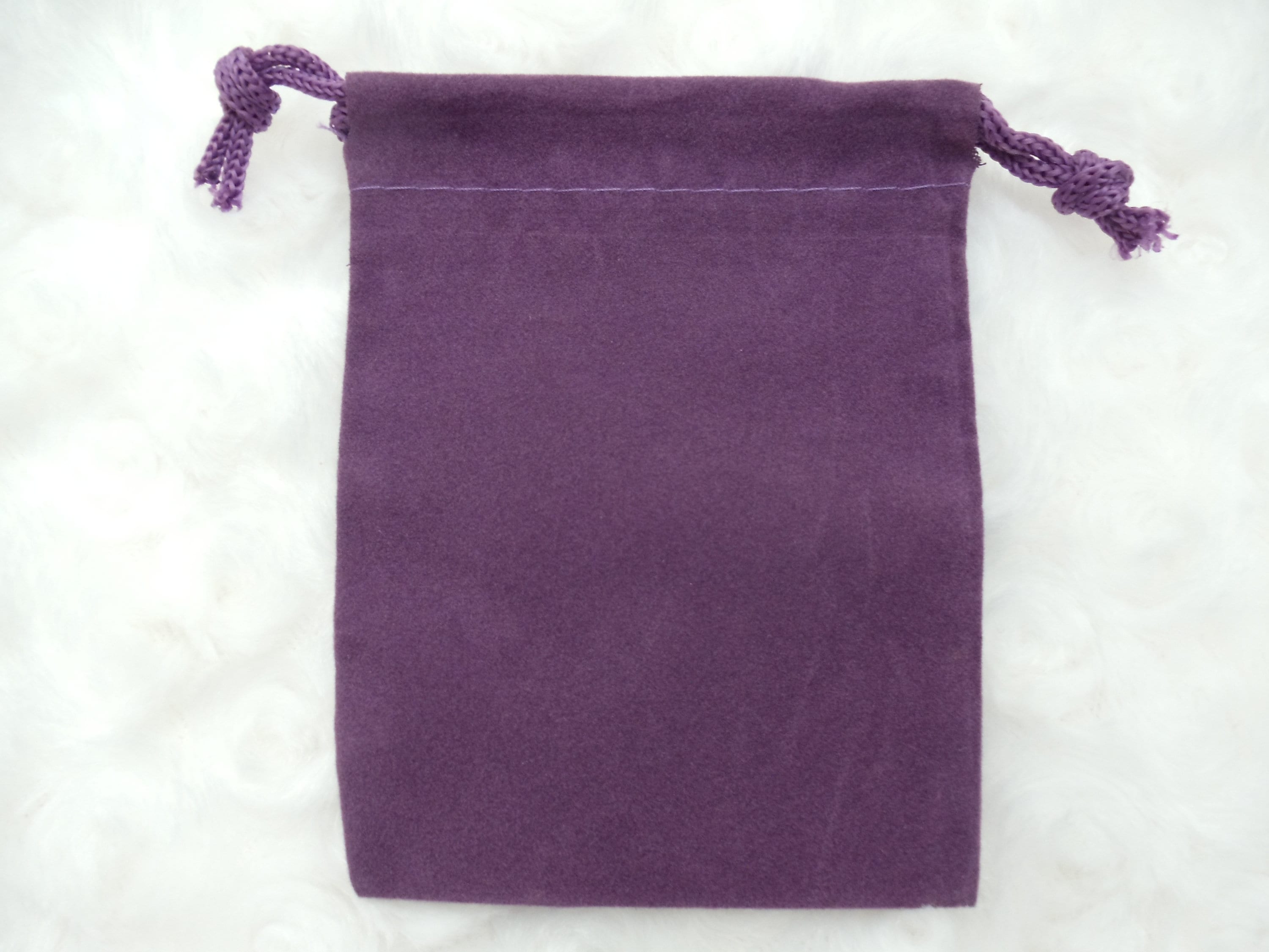 Purple 3X4 Velvet Drawstring Pouches Set of 6 - Etsy