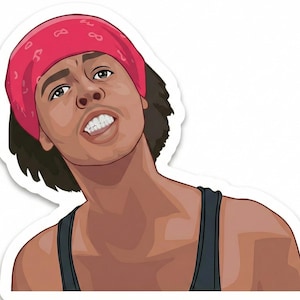 Pegatina de meme de Antoine Dodson, video viral divertido, calcomanía para ocultar a tus hijos, esposa, nostálgico, cultura de internet, portátil, botella de agua, arte, humor del Y2K