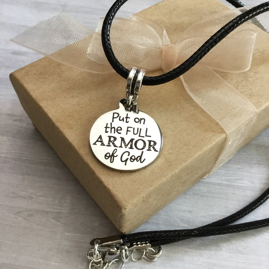 Armor of God Necklace Etsy