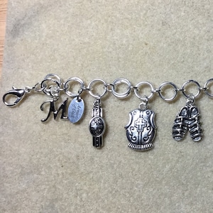 Armor of God Charm Bracelet, Faith Jewelry, Witness Jewelry, Cristian Jewelry, Full Armor of God, Bible Study, Bracelets, Under 25 dollars image 3