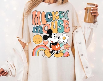 Retro Mickey Mouse Png File, Disneyland Characters Magical Digital Download, Disneyworld Mouse Head Png, Mikey & Co Png, Digital Download