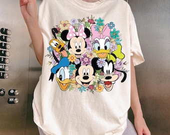 Retro Mickey Mouse & Friends Signatures PNG, Disneyland Digital Download