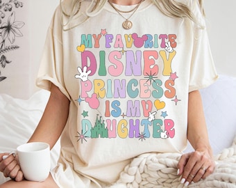 Meine Lieblingsprinzessin ist meine Tochter Png, Retro Tochter Png, Prinzessin PNG, Geschenk für Muttertag Png, Prinzessin Png, Geburtstagsprinzessin Png