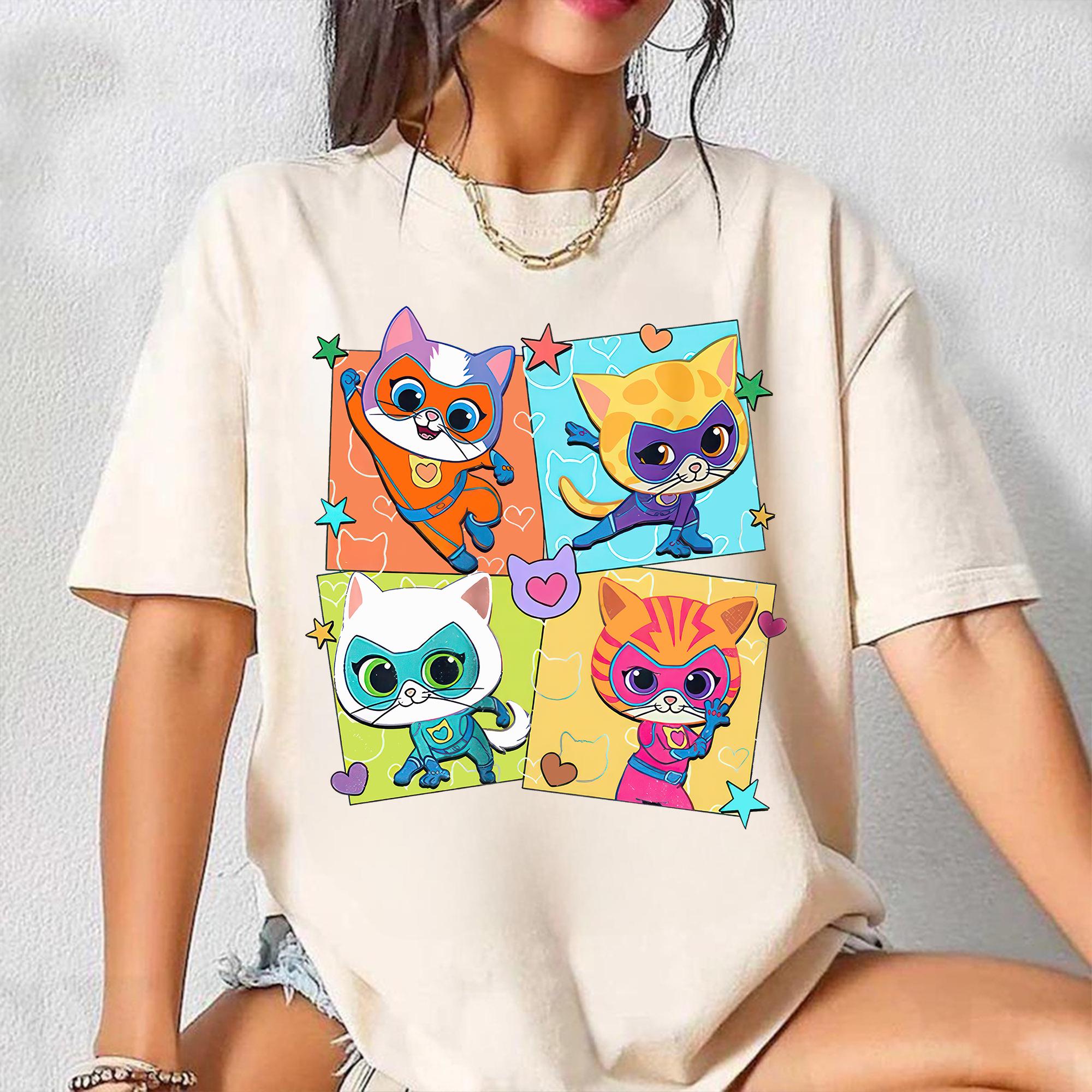 Disney Super Kitties Png, Buddy Cat Png, Bitsy Cat Png, Ginny Cat Tee ...