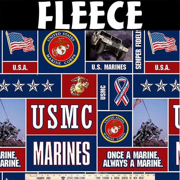 Usmc Fabric Etsy