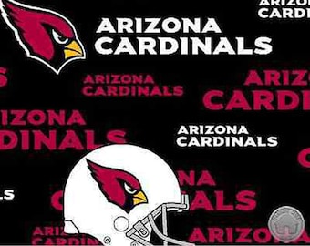 NFL Arizona Cardinals Cotton Fabric by the Yard 6239 D