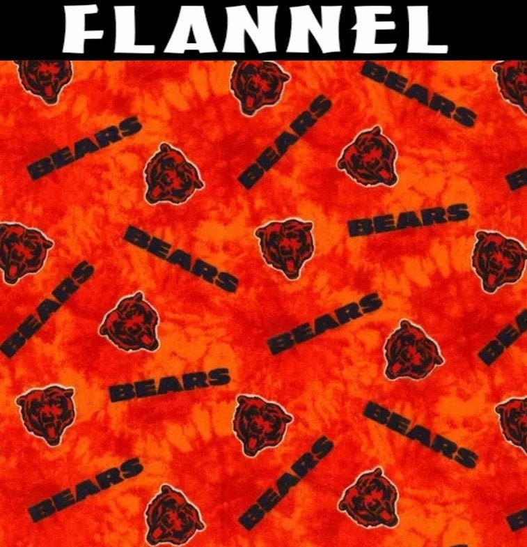 NFL Chicago Bears Tie Dye Flannel 