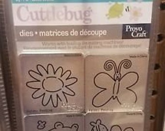 Provo Craft Cuttlebug Die Garden Creatures