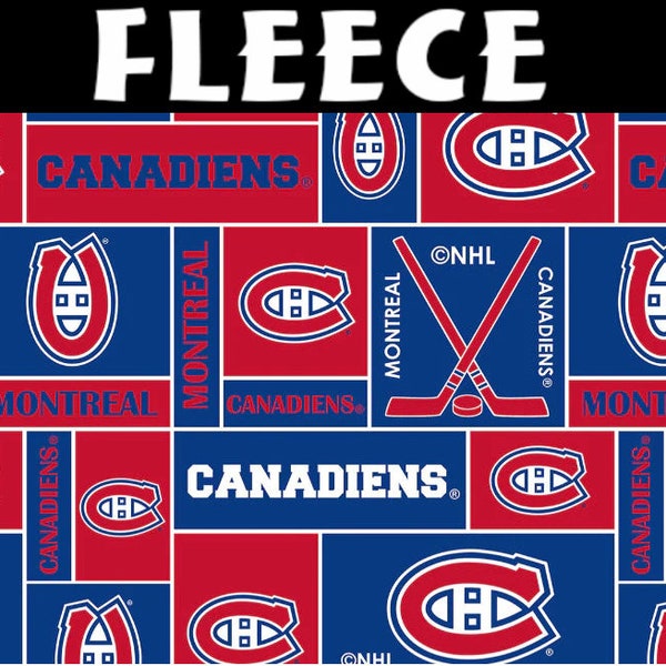 Montreal Canadiens Fabric Etsy Canada