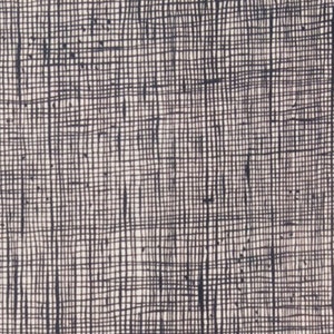 Alexander Henry Heath Bone/Black Cotton Fabric by the Yard