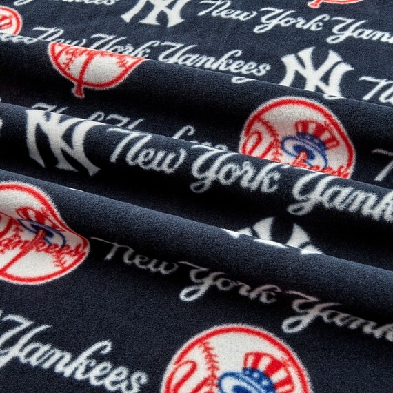 MLB NY New York Yankees Polar Fleece Wool Hand Bag