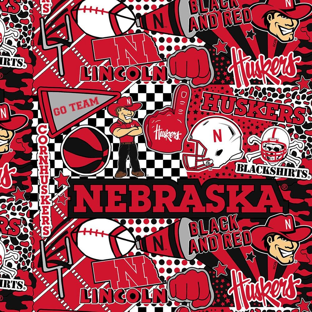 Nebraska Cornhuskers Huskers Football Vinyl Decal Car Truck Logo Window  Sticker