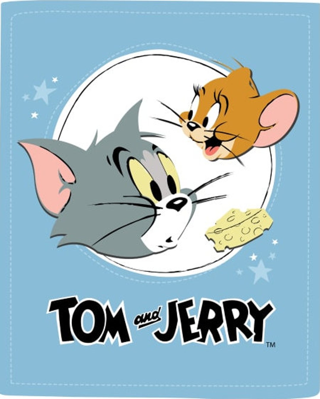 Buy Tom and Jerry Cute & Cranky Collection Stitch-line Panel ...